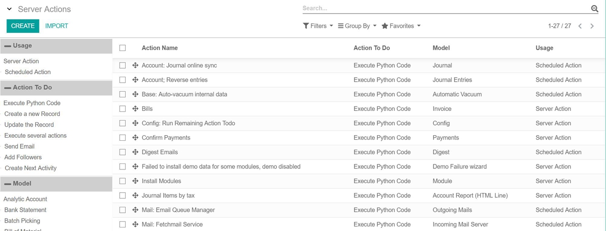 Quick Admin navigator addon for Advance Search Superbar