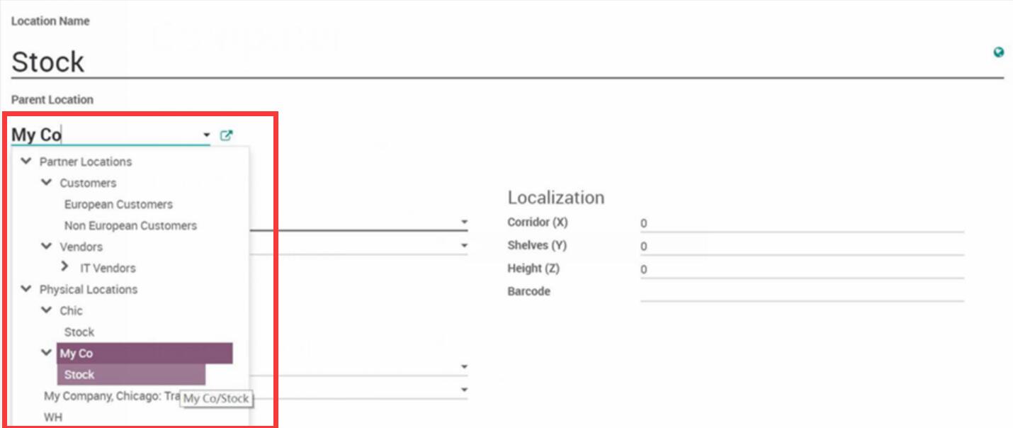 Stock search for Advance Search Superbar