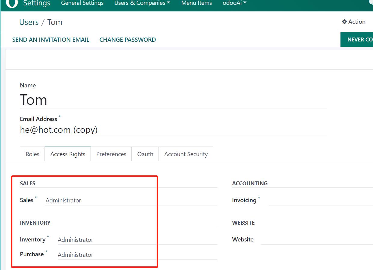Easy User Admin, User Role manager.