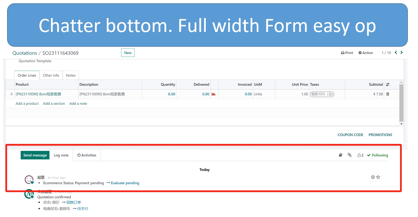 App Web Responsive Fullwidth(form view fullwidth)