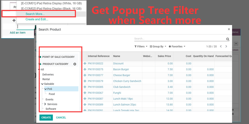 odoo Advance Search Superbar Pro. Quick search any data for any Apps.