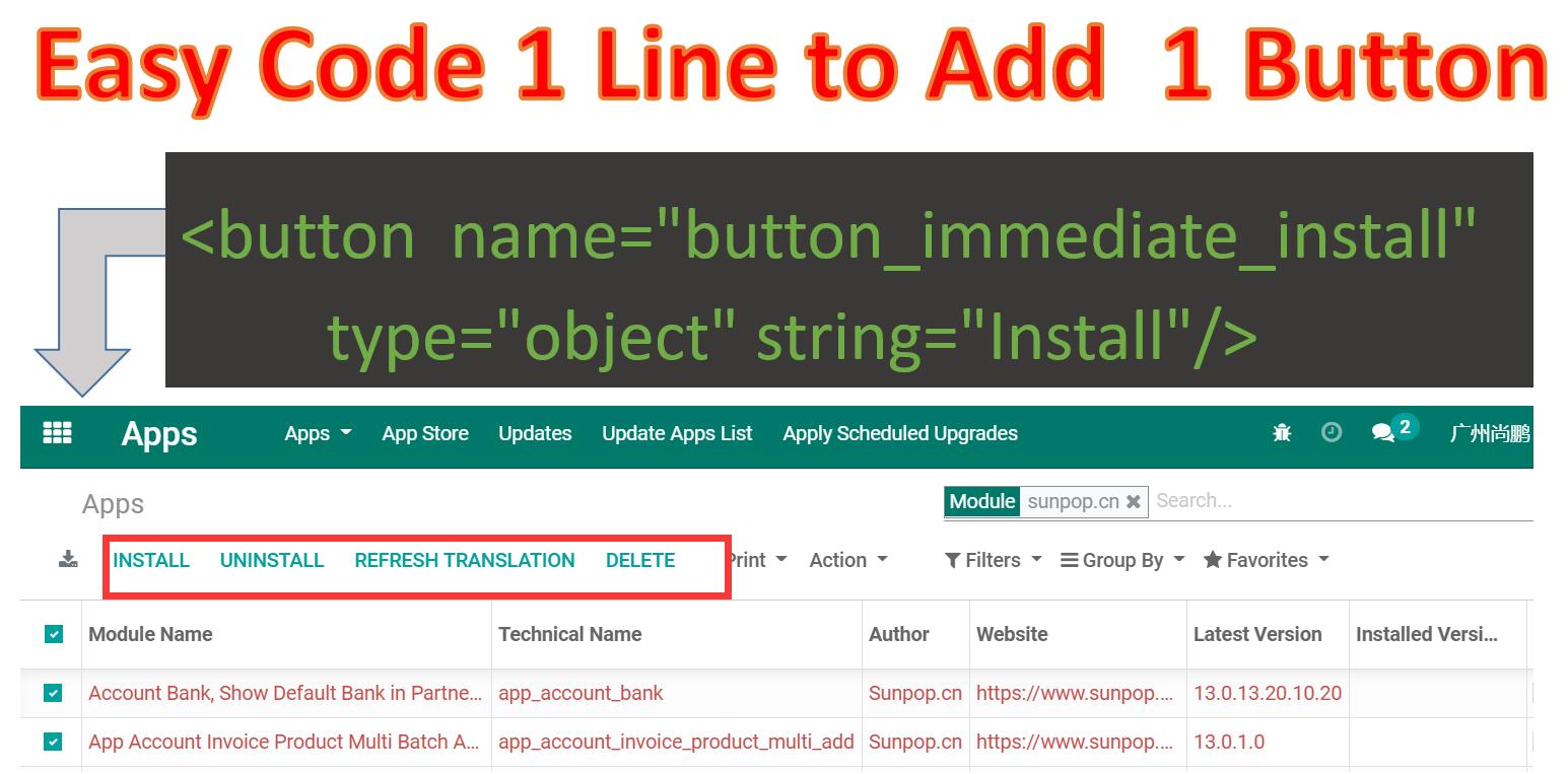 List Multi Action button, Easy multi operate