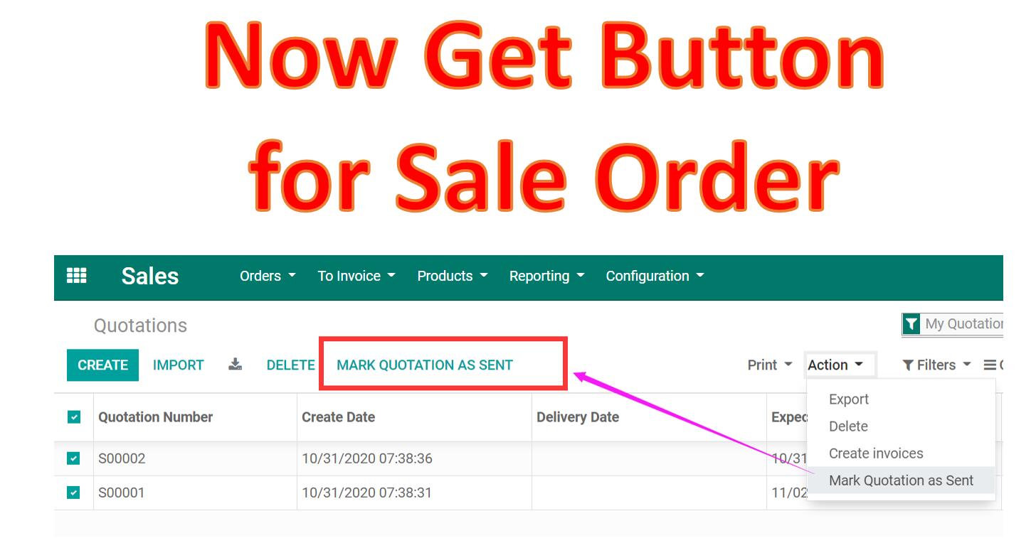List Multi Action button, Easy multi operate