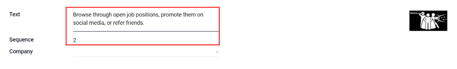 编辑模式下的入职培训幻灯片，主要字段突出显示。