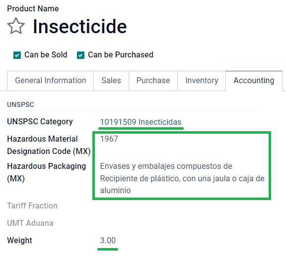 交货指南危险品产品必填字段。