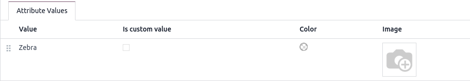 Add an image of the pattern to an attribute.
