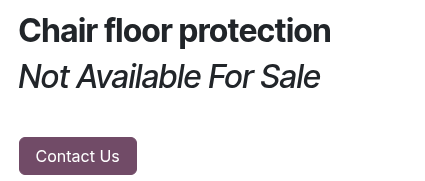 Contact us button on product page