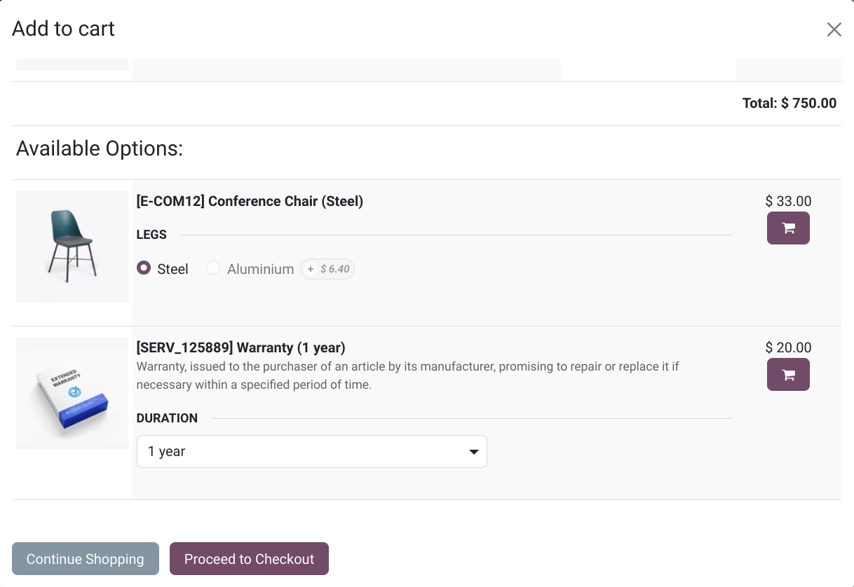 可选产品交叉销售