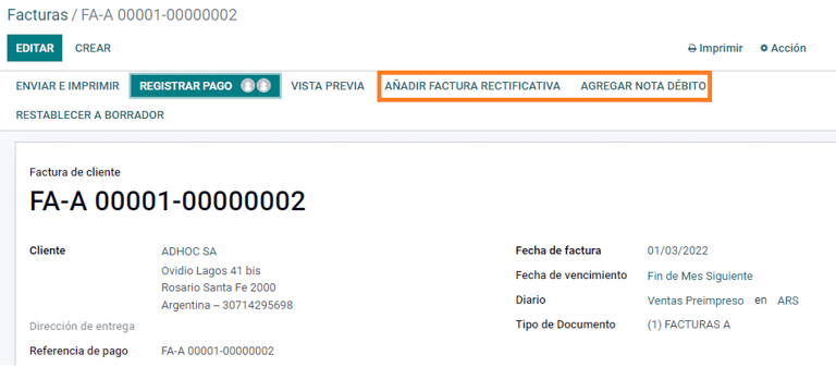 冲销凭证和借记单按钮。
