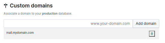 在分支上设置 Odoo 子域。