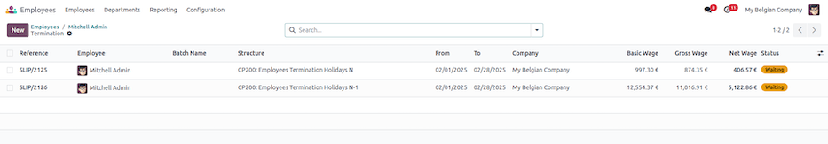 离职假期证明工资单