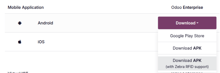 从下载页面下载APK。