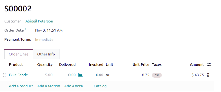 销售订单使用销售计量单位。