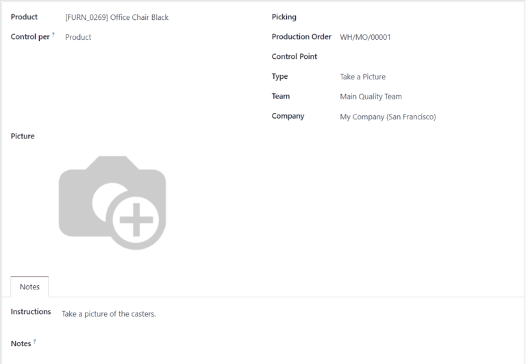 拍照检查点表单