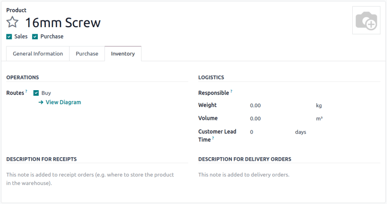 可采购产品所需的配置