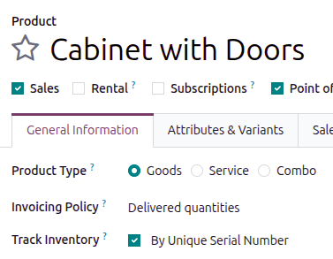 启用序列号跟踪。