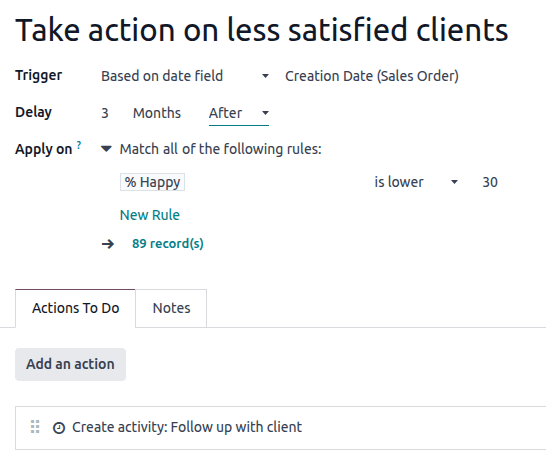 订阅模式自动化规则示例