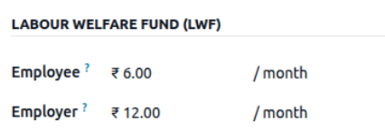 Labour Welfare Fund Section