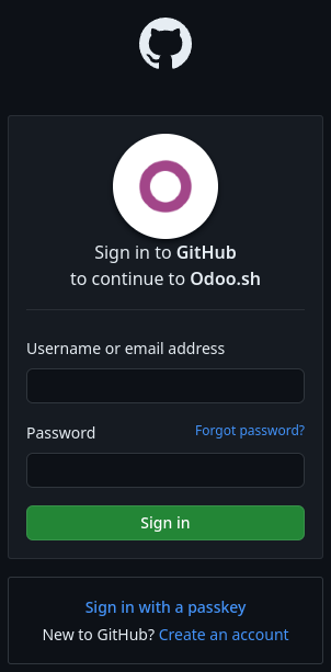登录 GitHub