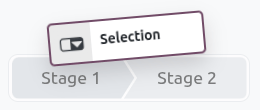 Creating a new status bar using a Selection field