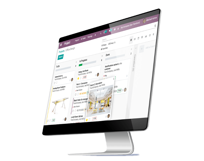 OdooERP-MES+ECommerce