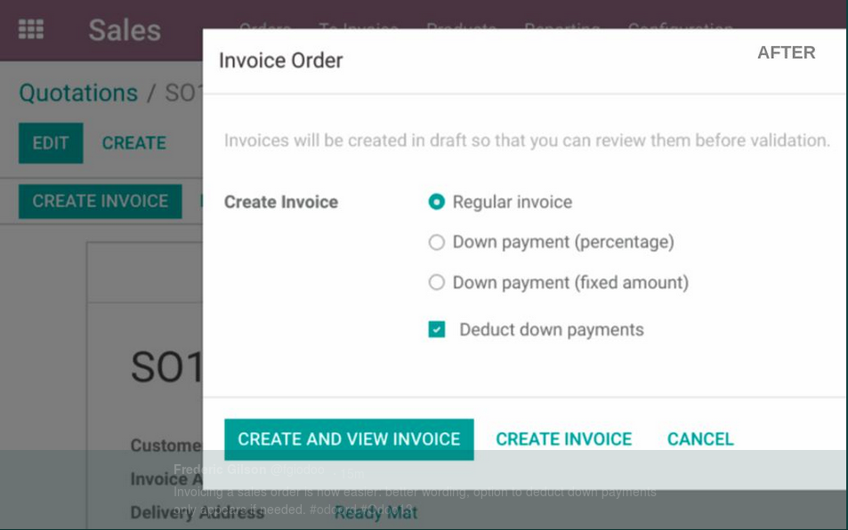 Odoo 13的新特性及新增功能