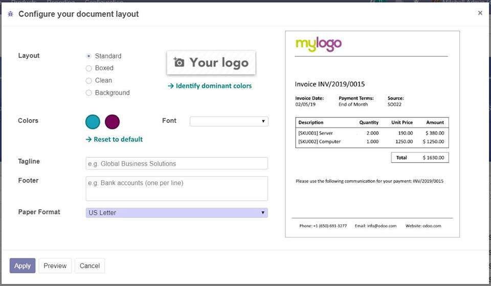 Odoo 13的新特性及新增功能