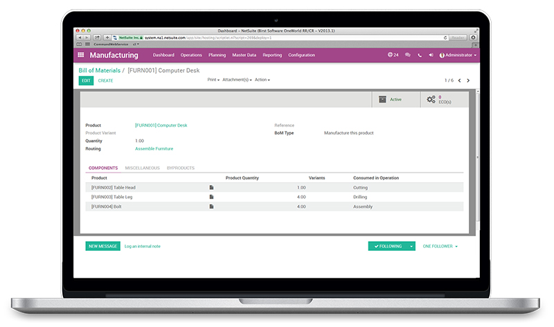 Odoo-BoM
