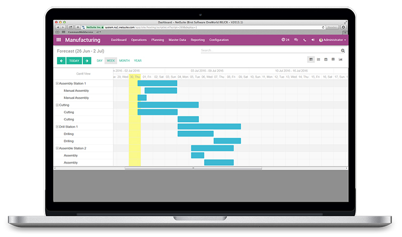 Odoo-生产计划