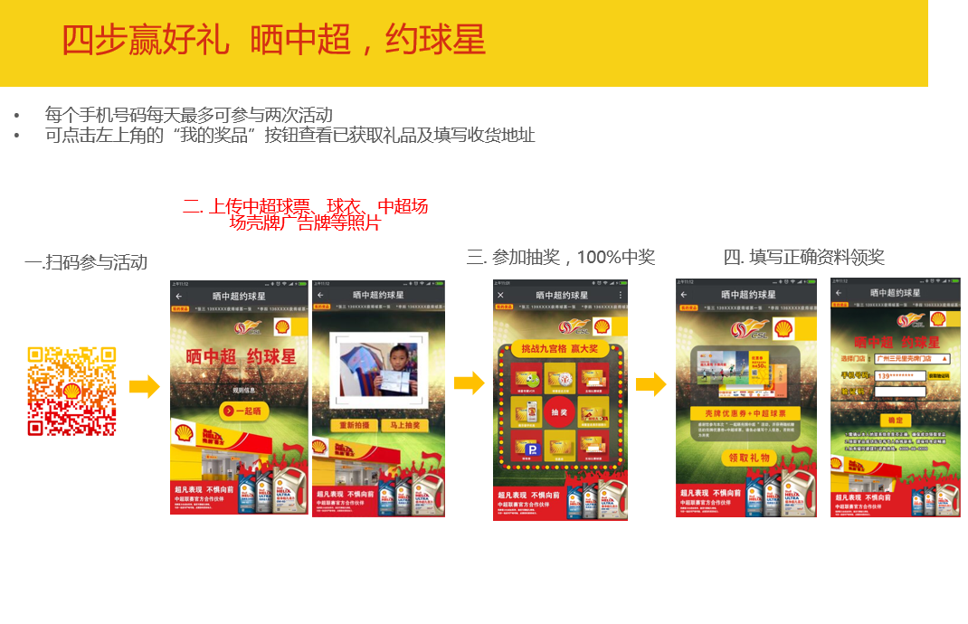 壳牌中国“晒中超，约球星”营销活动