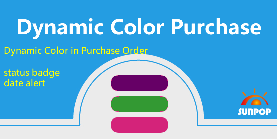 [app_purchase_date_alert/003] Date Alert in Purchase Order, Color remind (14.0)