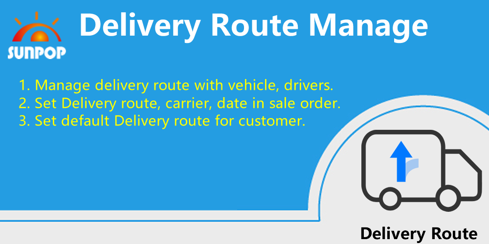 Delivery Route Manage. 送货线路管理